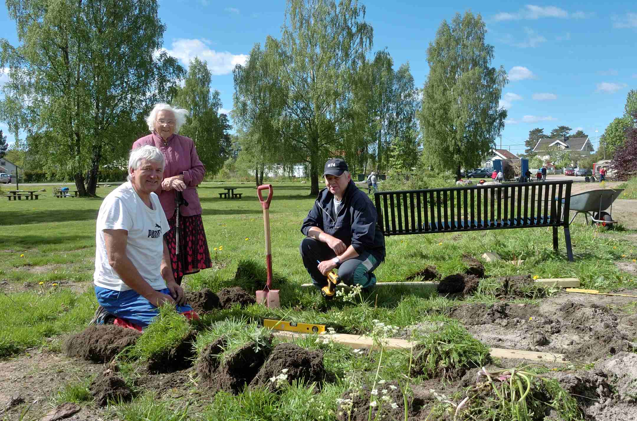 Lodskrakken montering dugnad 2015 05 23